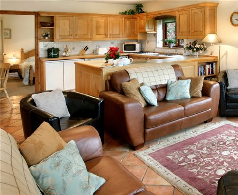 Spacious living area great for a family to stretch out or to manoeuvre a wheelchair